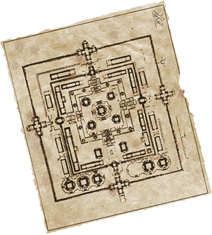 Plan du temple